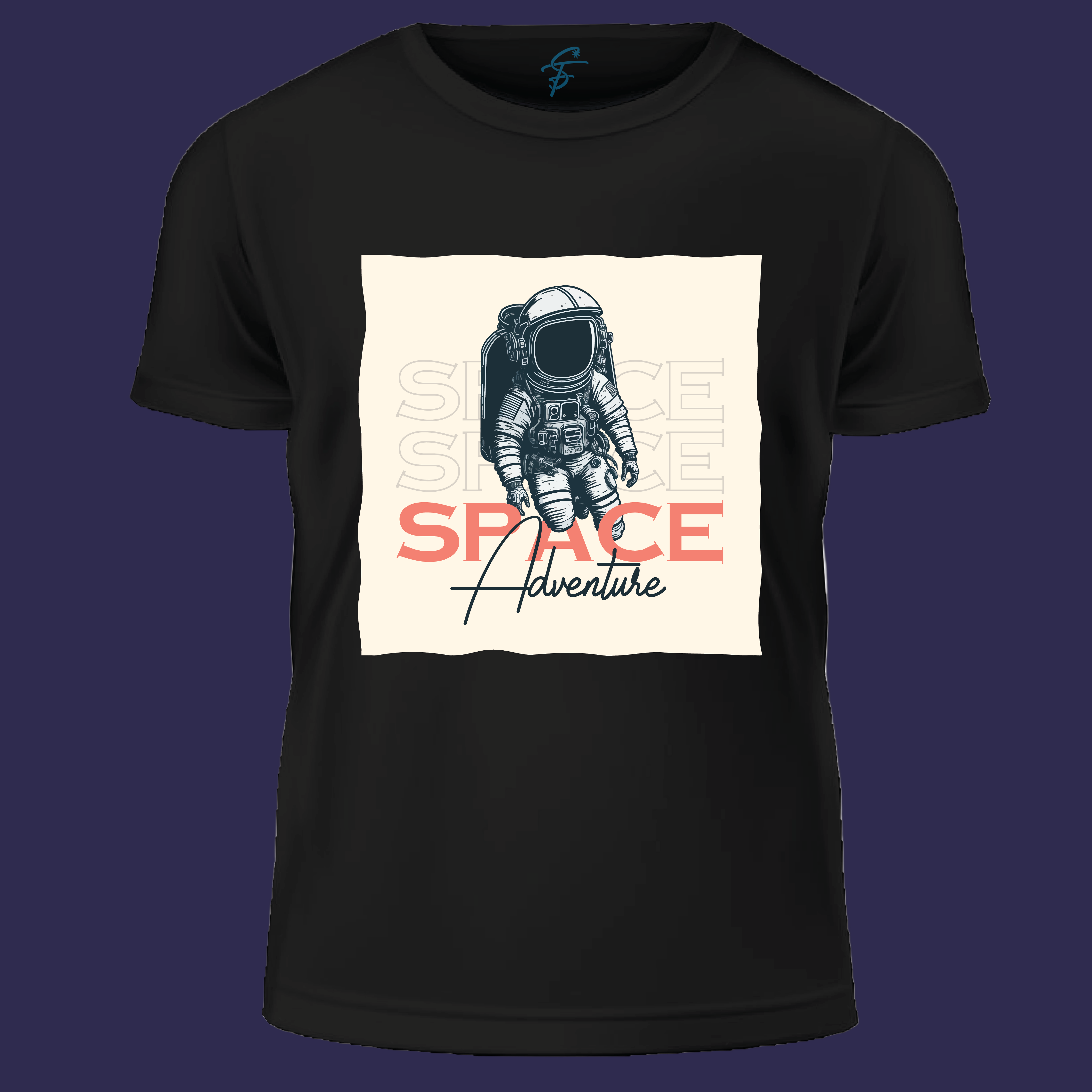 Space Adventure Astronaut T-Shirt – Cool Graphic Tee for Men & Women, Trendy Space Exploration Streetwear